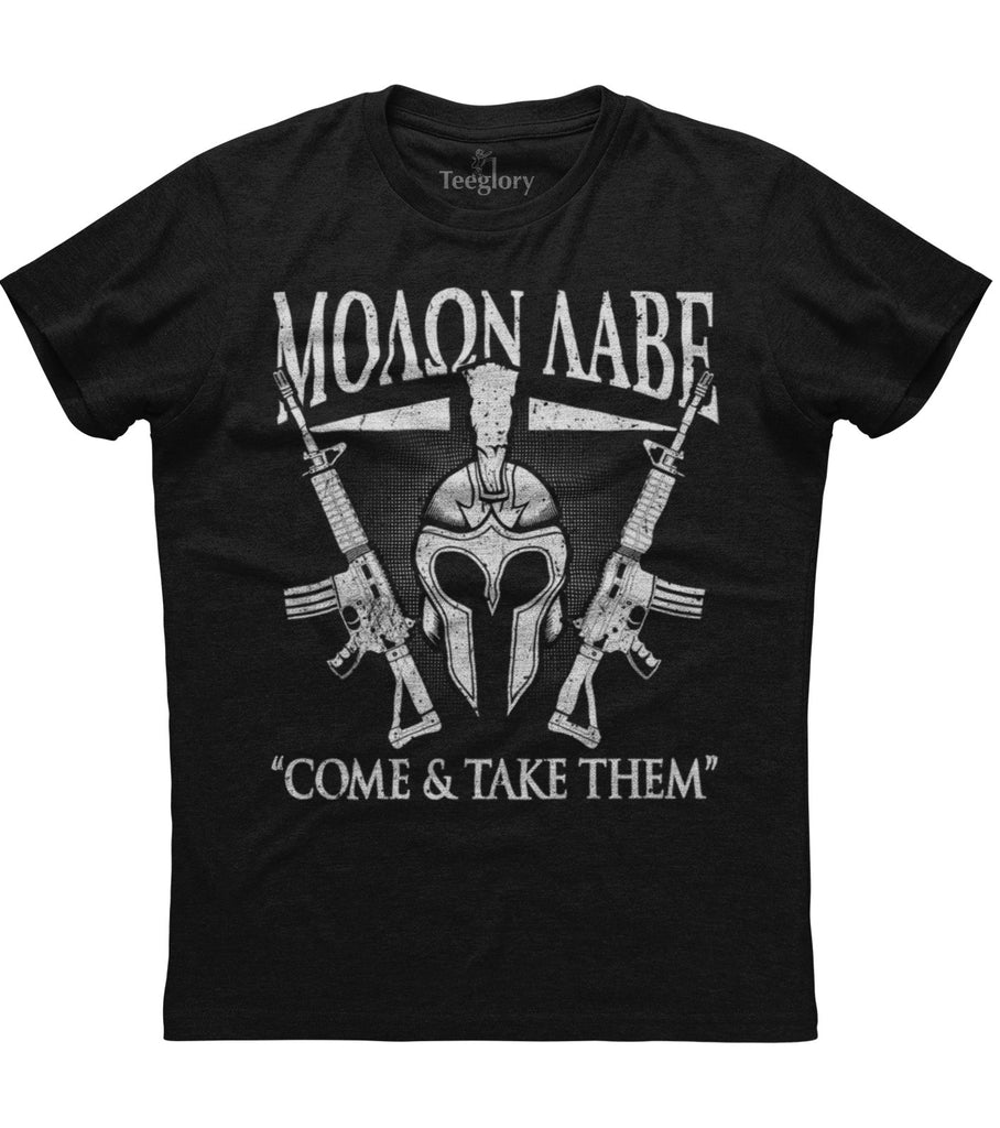 Molon Labe Come & Take Them T-shirt