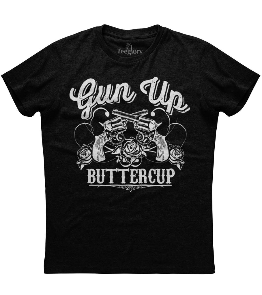 Gun Up Buttercup T-shirt