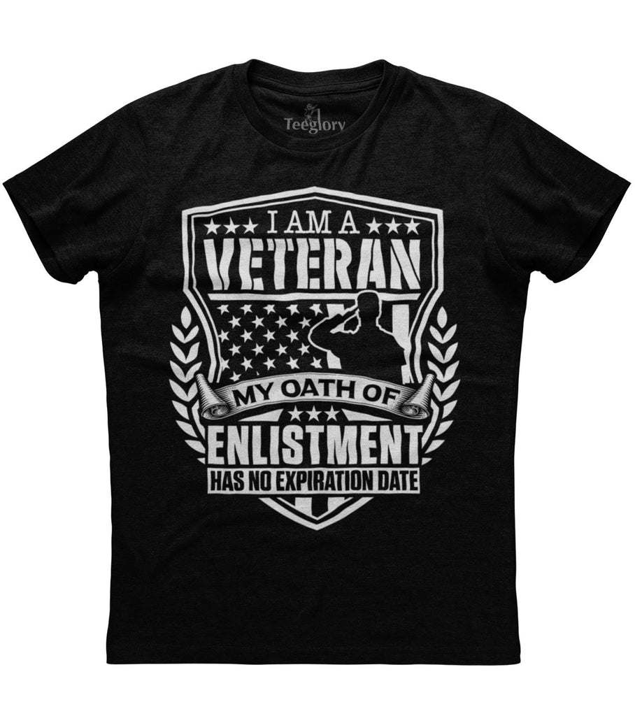 Veteran's Oath Of Enlistment T-shirt