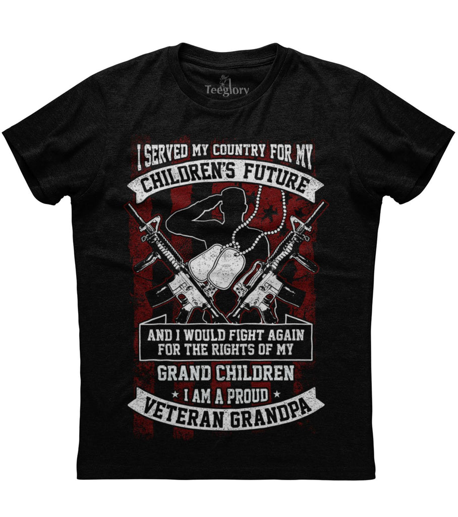 I Served My Country For My Children's Future T-shirt