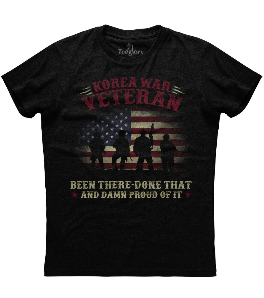 Korean War Veteran Been There Done That T-shirt