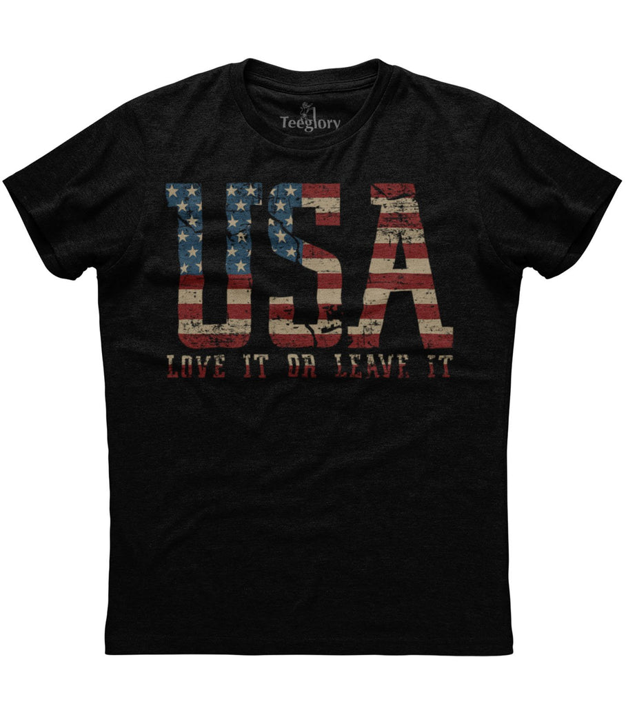 USA Love It Or Leave It T-shirt