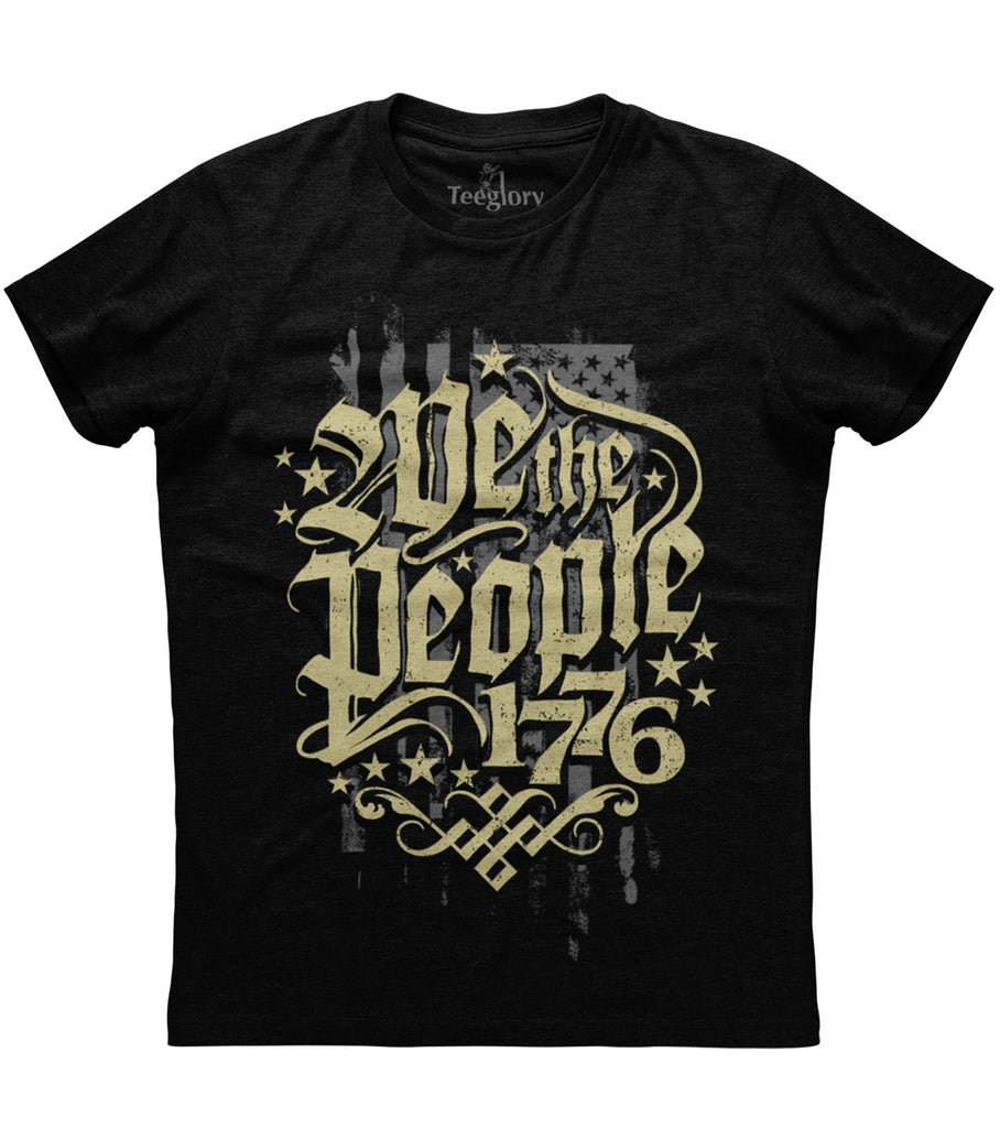 We The People 1776 BW T-shirt