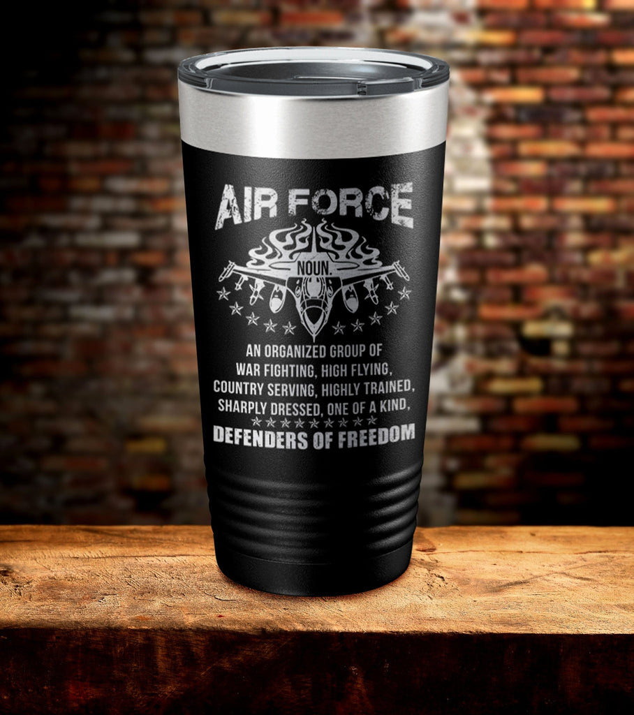 Air Force Defenders Of Freedom Tumbler