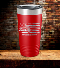 Defend The Second American Flag Tumbler