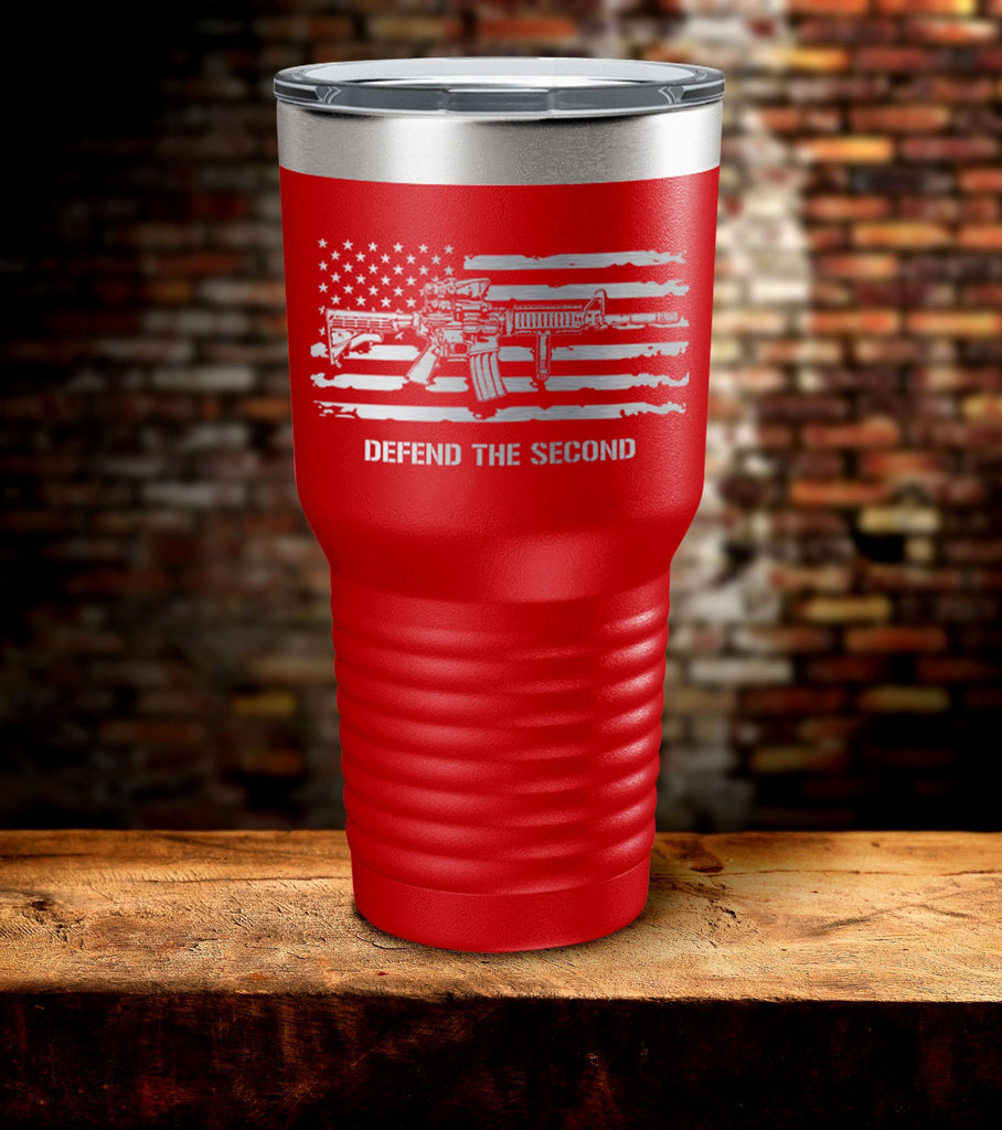 Defend The Second American Flag Tumbler