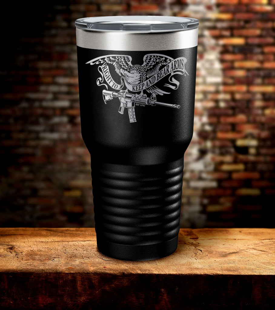 Right To Keep And Bear Arms Tumbler